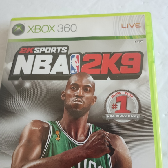 X-box 360 Live Kevin Garnett 2 KSports NBA 2K9 Video Game Complete - Picture 10 of 15
